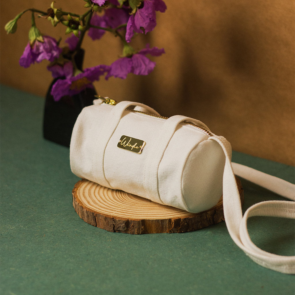 Worthy Whites Mini Duffel and Tiny Duffel Gift Set