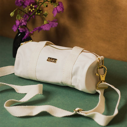 Worthy Whites Mini Duffel and Micro Coin Purse Gift Set