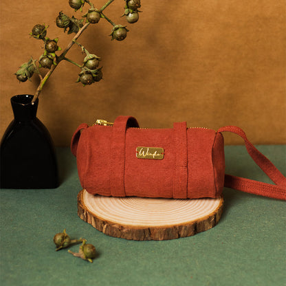 Earthy Reds Mini and Tiny Duffel Gift Set