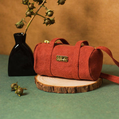 Earthy Reds Mini and Tiny Duffel Gift Set